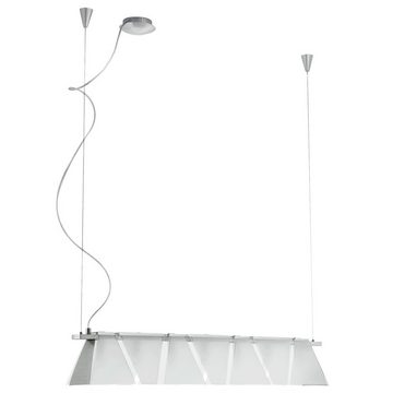 etc-shop Hängeleuchte, Leuchtmittel nicht inklusive, Hängeleuchte Esstischlampe Pendellampe Glas Wohnzimmerleuchte H 110 cm