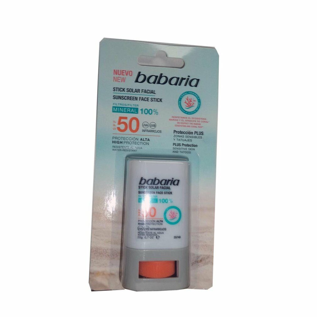 Sonnenschutzcreme Sunscreen Face Stick Spf50 20g