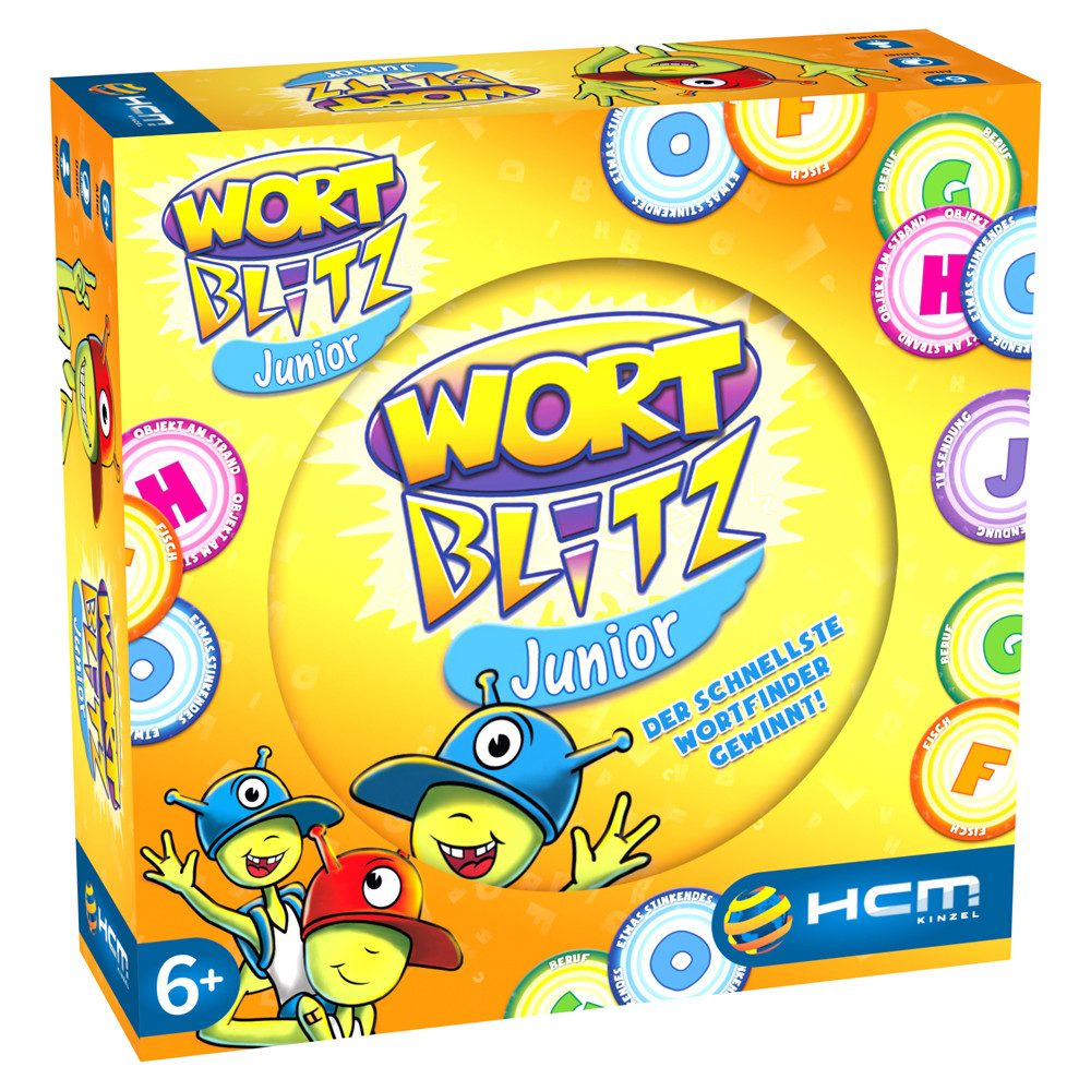 Spiel Wortblitz: Junior, Das Kartenspiel
