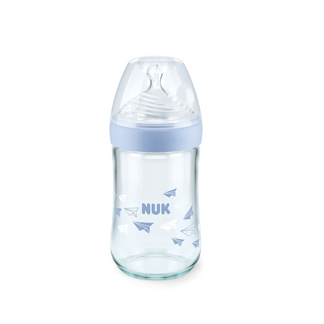 NUK Babyflasche NUK Nature Sense Babyflasche, Glasflasche
