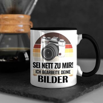 Trendation Tasse Spruch Fotograf Tasse Geschenk Sei Nett Zu Mir Ich Bearbeite Deine Bil