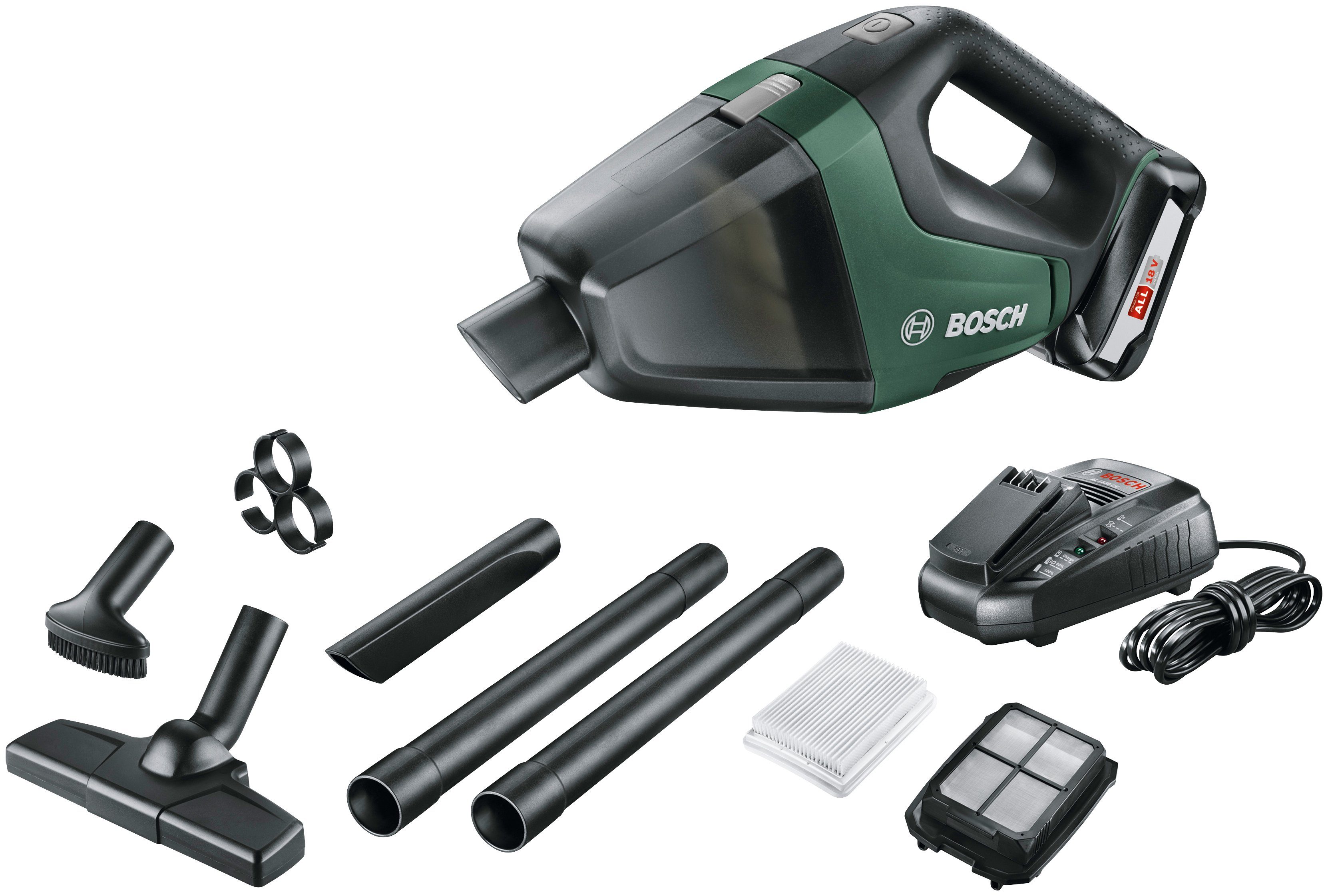 BOSCH AkkuHandstaubsauger »UniversalVac 18«, 18 V, inkl. Akku und
