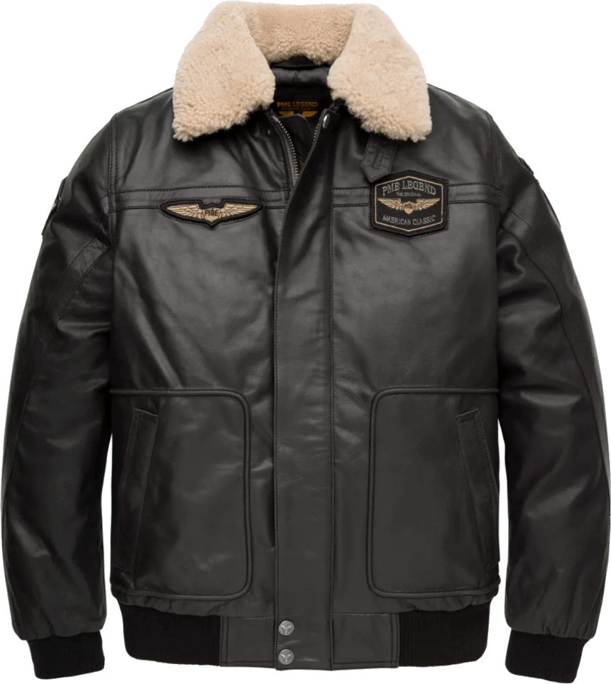PME LEGEND Lederjacke Hudson Bomber günstig online kaufen