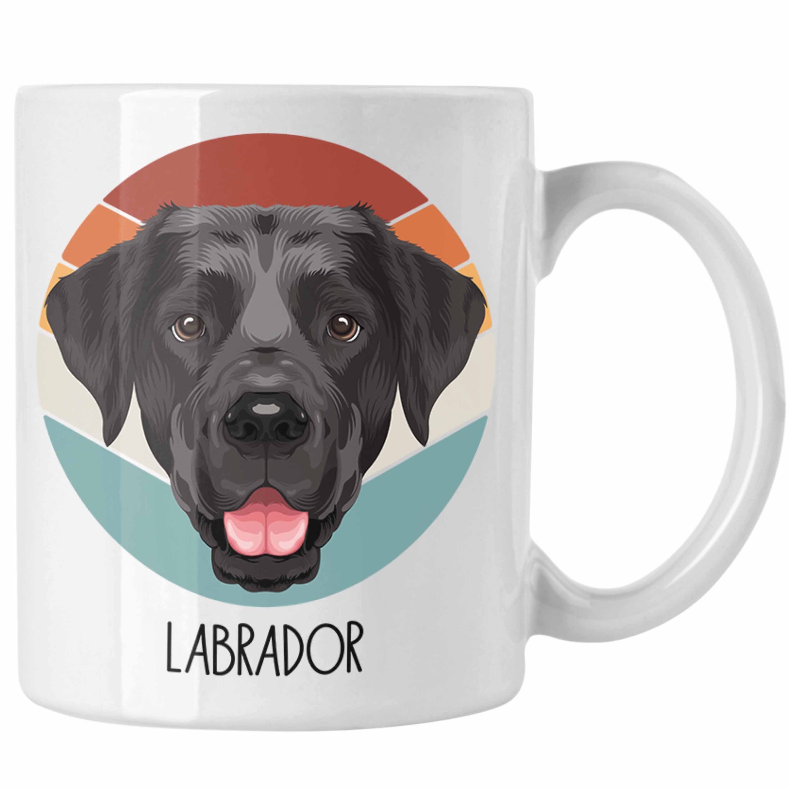 Trendation Tasse Labrador Besitzer Tasse Geschenk Lustiger Spruch Geschenkidee Labrador Weiss