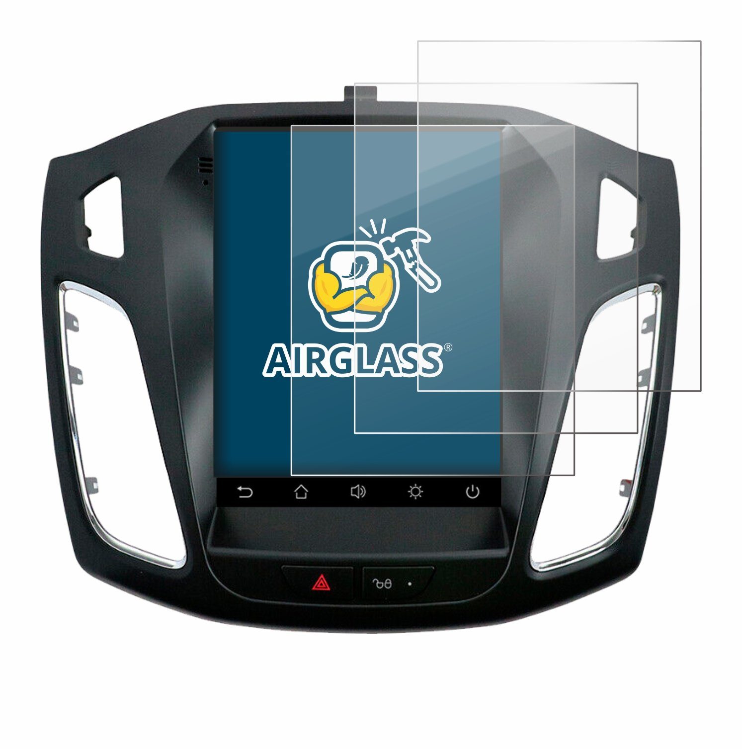 BROTECT 3x Airglass klare Schutzfolie(für Bosch Kiox 500)