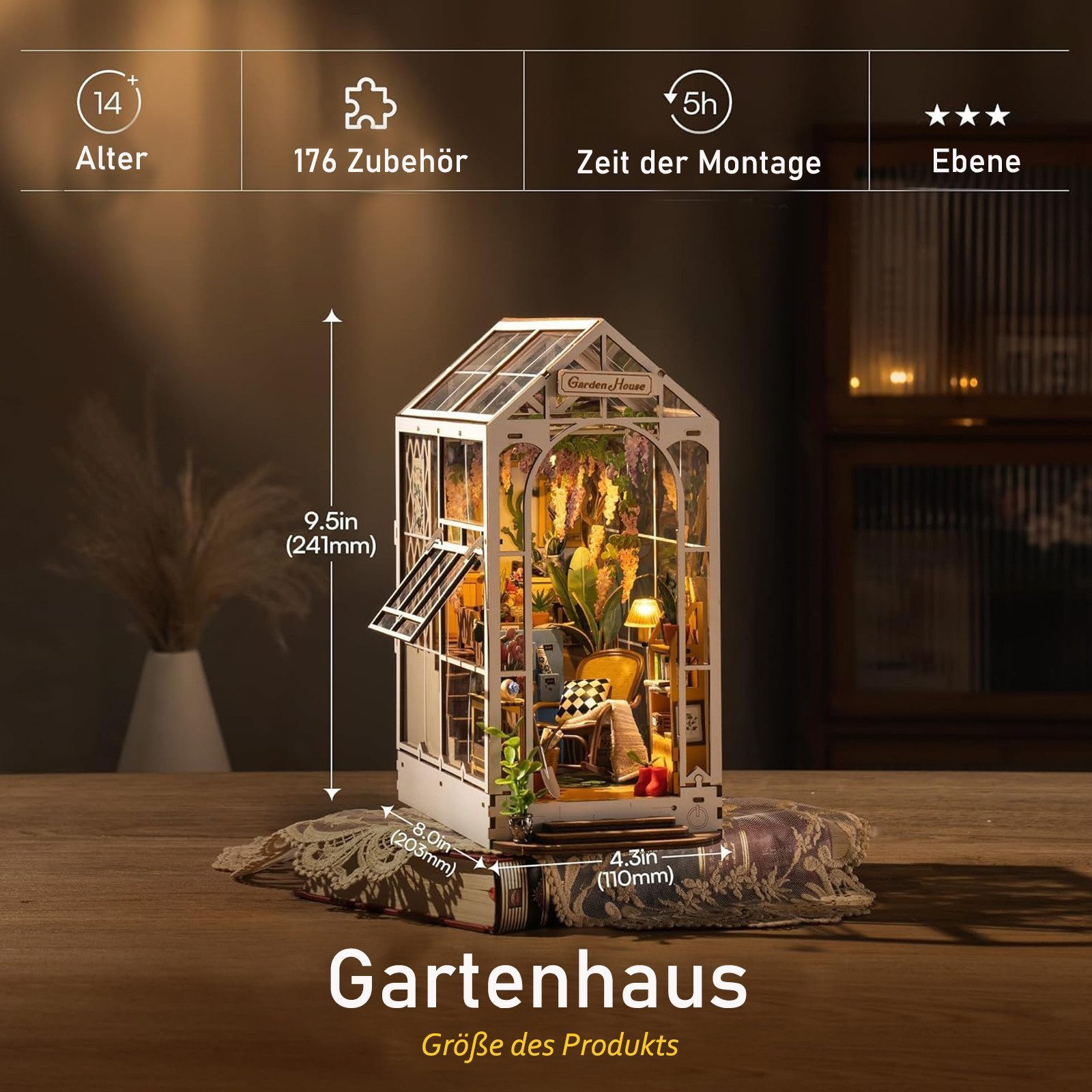 Esun 3D-Puzzle DIY Book Nook Kit günstig online kaufen