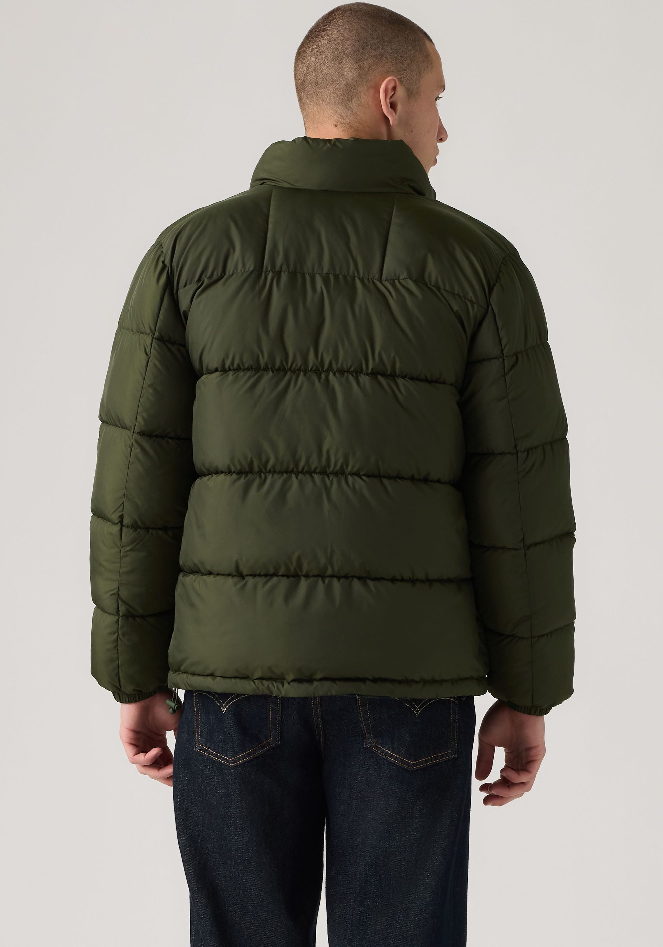 Levi's® Steppjacke PIEDMONT SHORT PUFFER mit Reißverschluss und Stehkragen – Bild 3 von 5