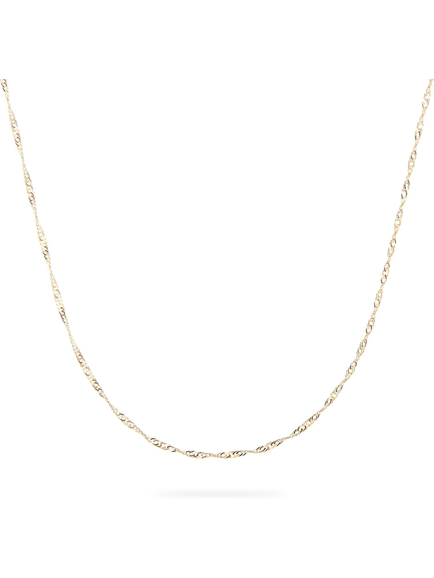 Collier FAVS Damen-Kette 375er Gelbgold