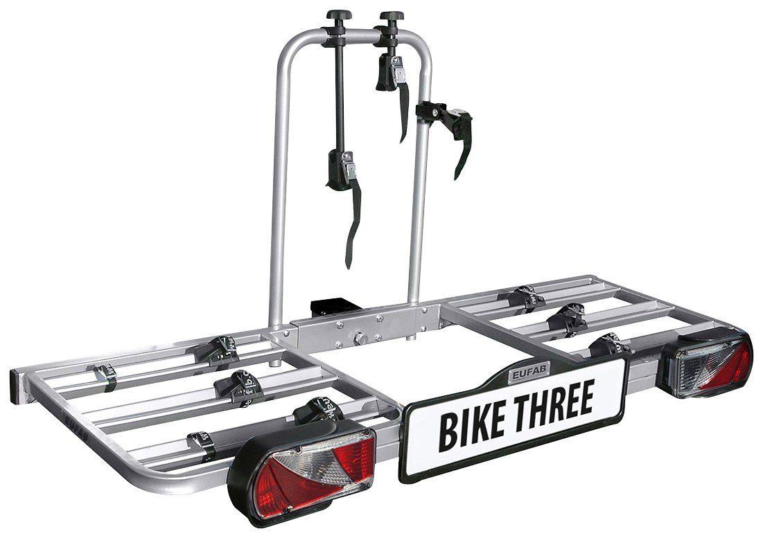 eufab fahrradträger 3 fahrräder mit schnellverschluss