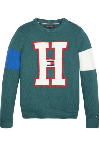 Трикотажный пуловер »H BADGE SWE...