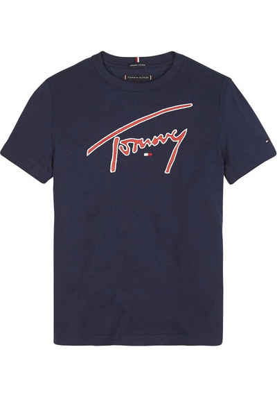 Tommy Hilfiger Baby-Jungen Stripy Crew Neck S//S T-Shirt