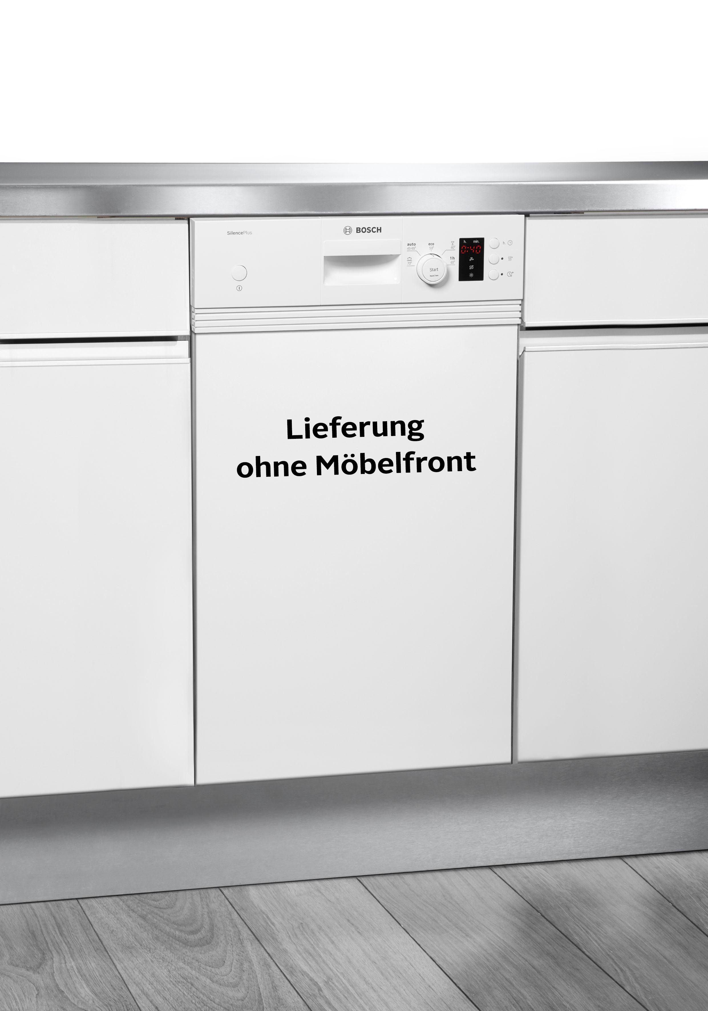 BOSCH teilintegrierbarer Geschirrspüler, SPI25CW03E, 8,5 l ...