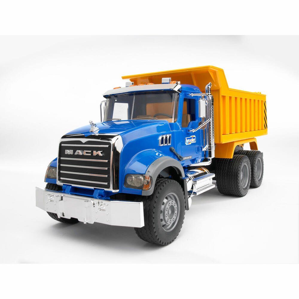 Bruder® Spielzeug-Baumaschine MACK Granite LKW mit Kippmulde