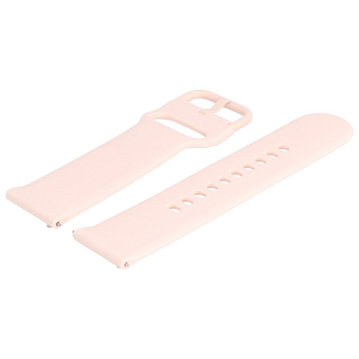 MARBURGER Uhrenarmband 20mm Silikon Fitness Smartwatch XS Extra Kurz Rose