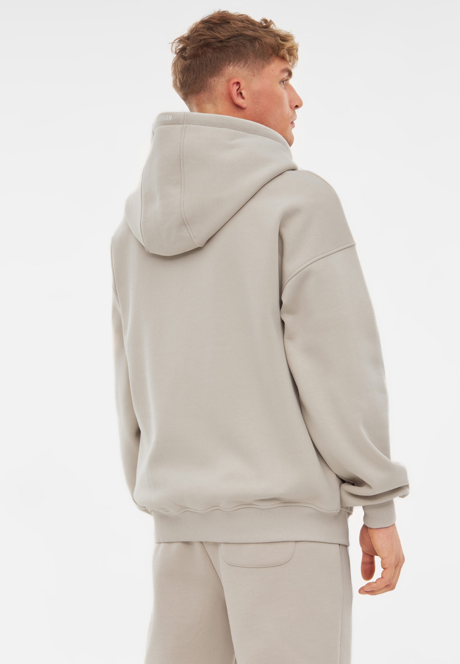 Johnny Urban Sweatjacke Caleb Oversize Sweatjacke (1-tlg) Kapuzenjacke aus dickem Stoff, weich und knitterfrei