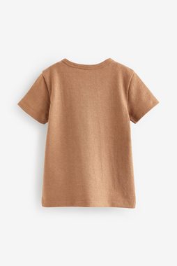 Next T-Shirt Kurzarm-T-Shirt mit Henley-Ausschnitt (1-tlg)