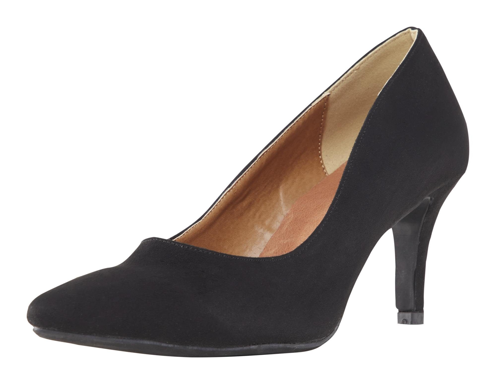 Andrea Conti Pumps aus Microfaser online kaufen | OTTO DAILY | Klassischer Pumps aus Leder | Pumps tiefer Absatz
