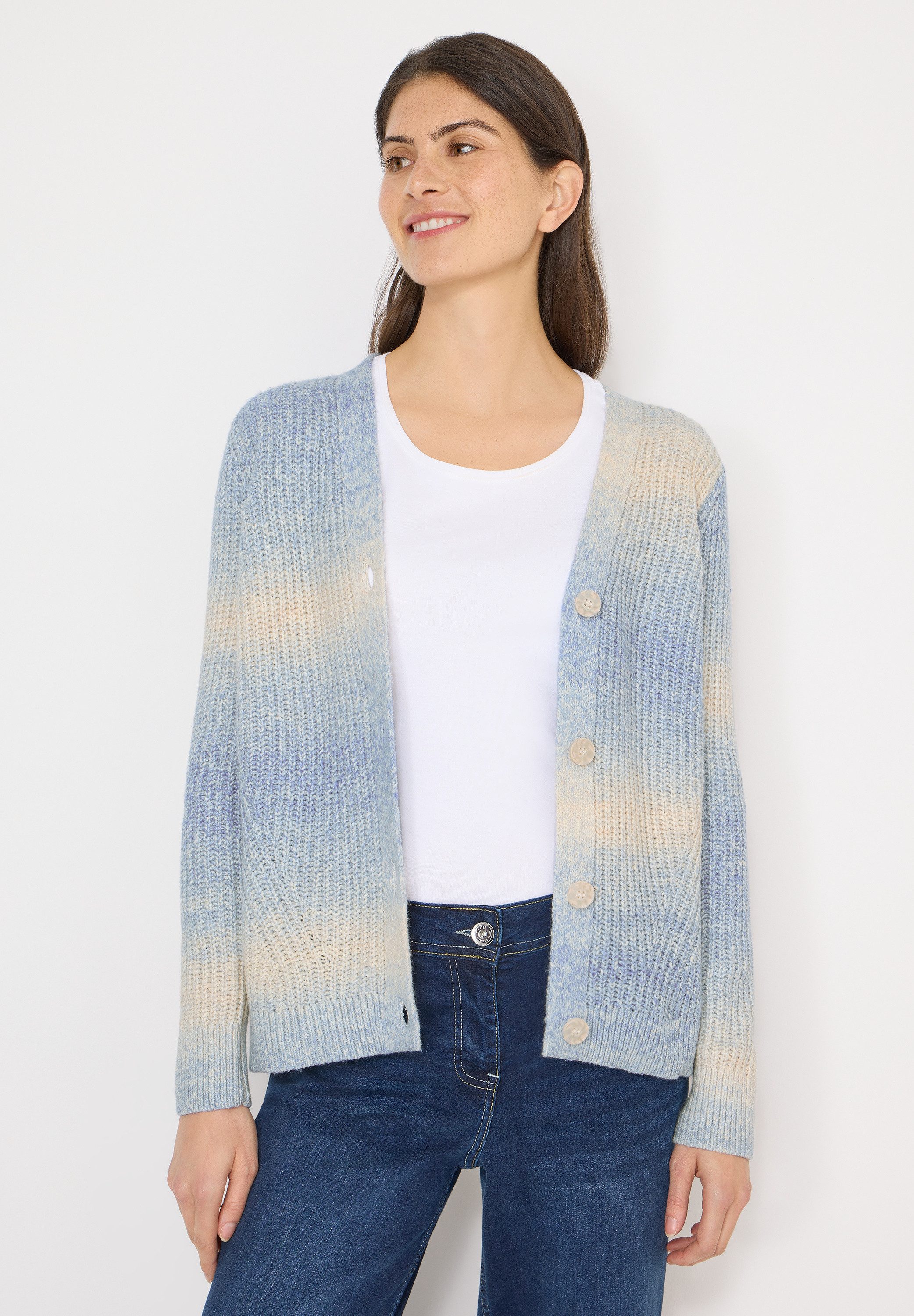 CECIL Cardigan mit Knopfleiste