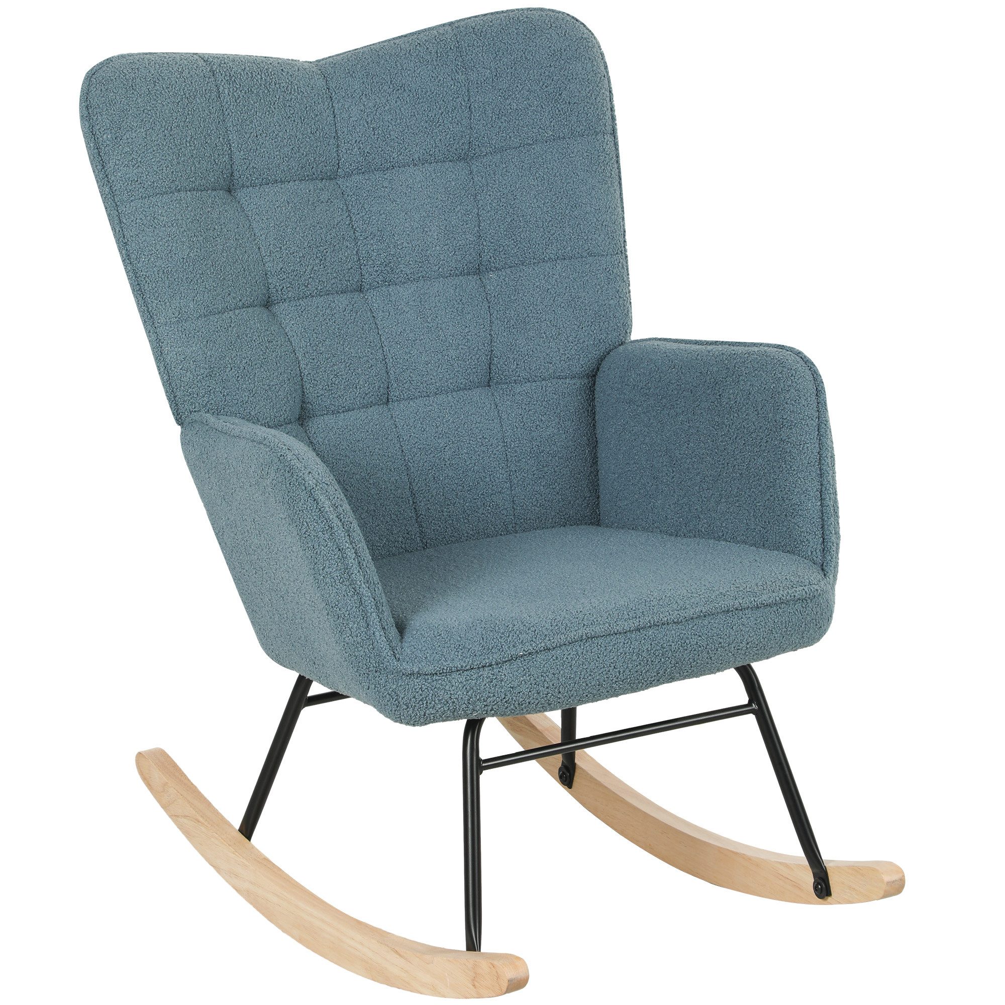 HOMCOM Schaukelstuhl für Wohnzimmer, Schlafzimmer, bis günstig online kaufen