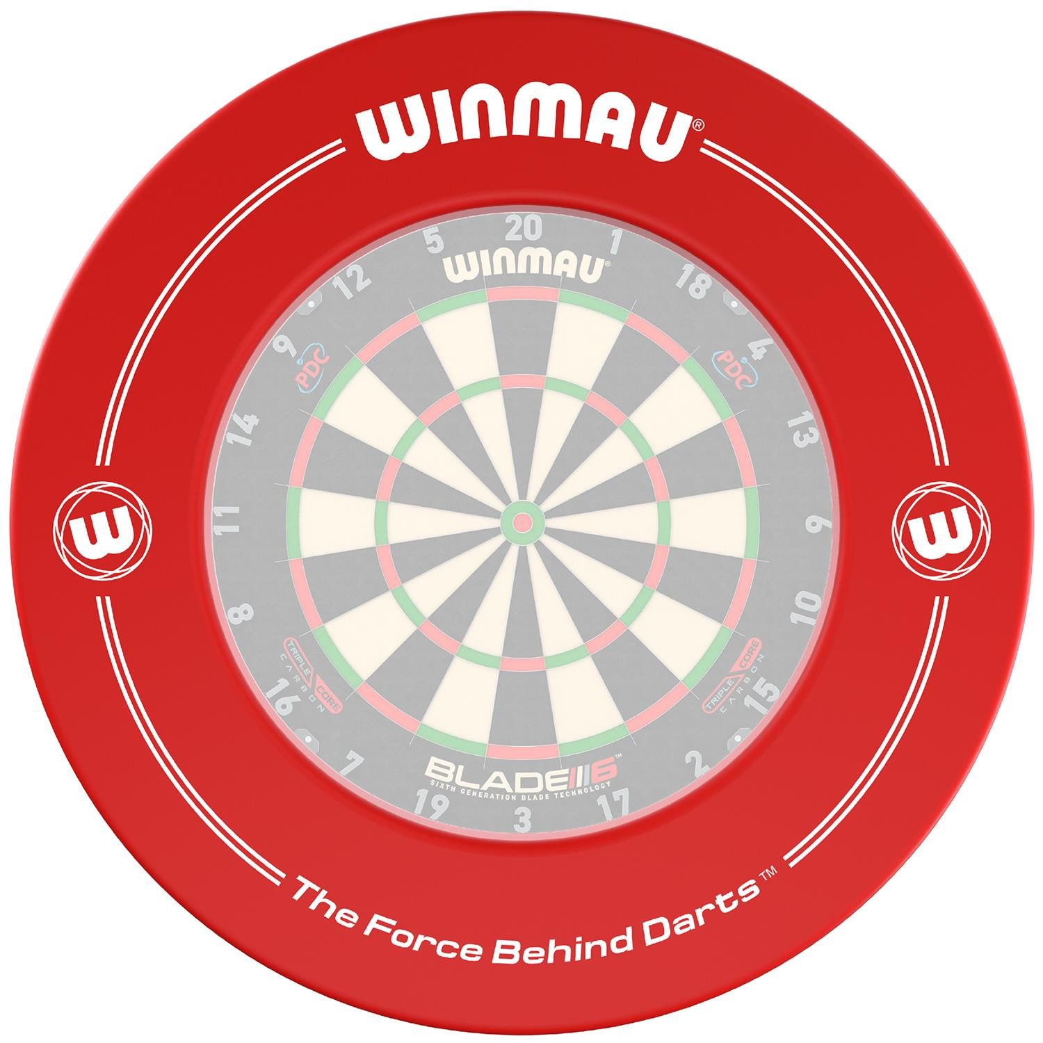 Dart-Wandschutz Catchring rot 4405