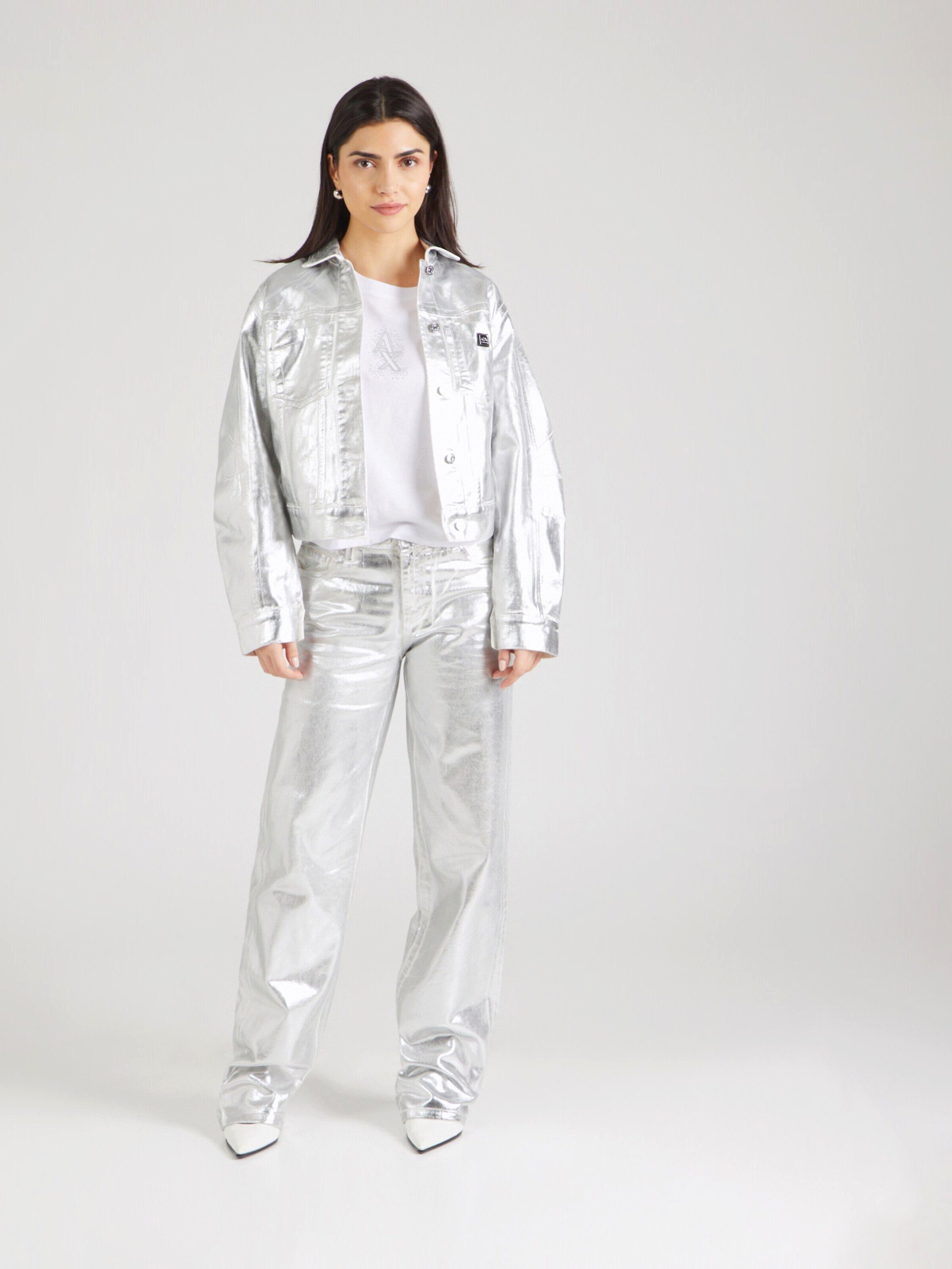 ARMANI EXCHANGE T-Shirt (1-tlg) Ziersteine