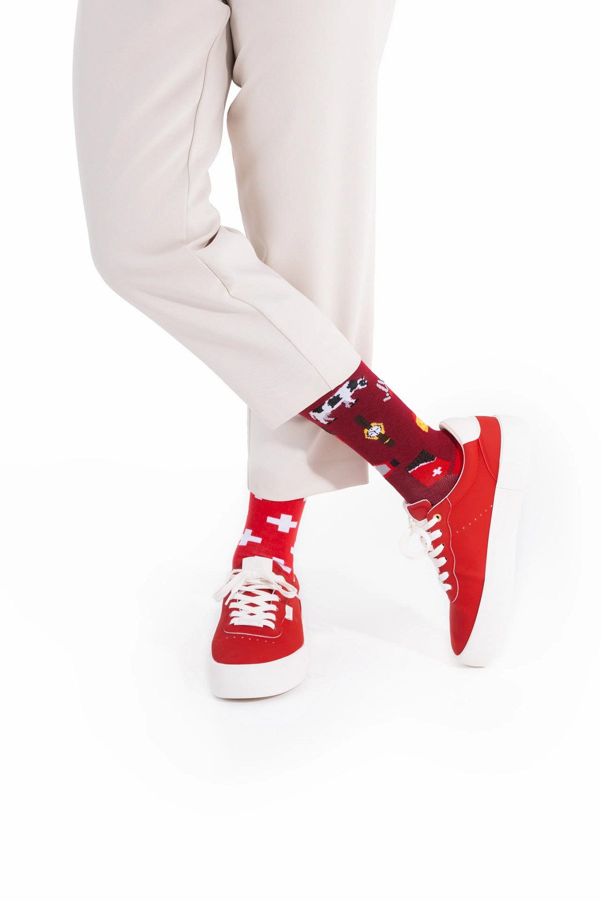 Many Mornings Freizeitsocken Many Mornings Socken Swiss Journey (1 Paar, 1- günstig online kaufen