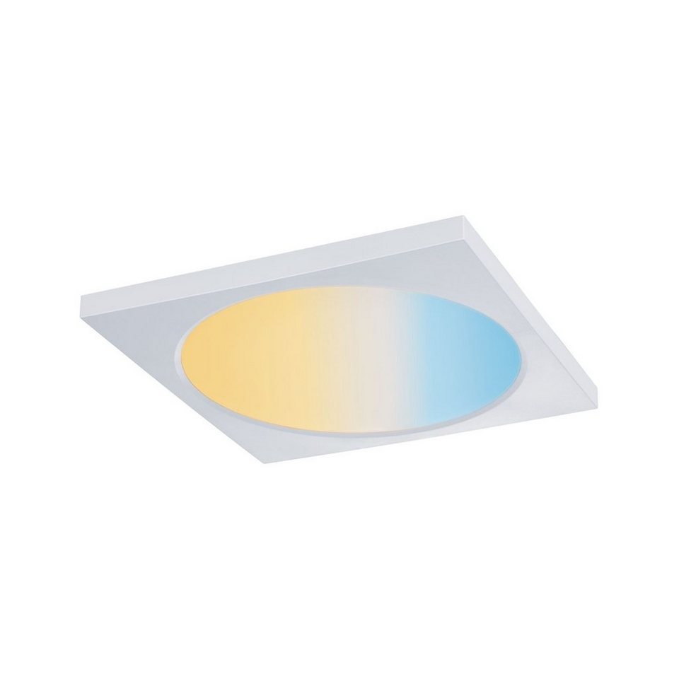 Paulmann LED Einbaustrahler »Panel Dimmbar Badleuchte Weiß eckig 9W