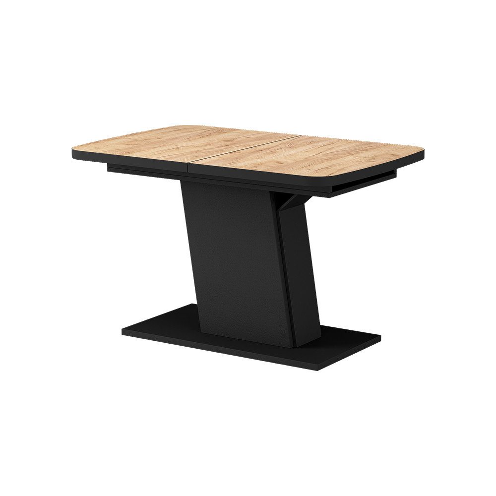 Vicco Esstisch Fenaro, Schwarz/Goldkraft Eiche/Schwarz, 120 günstig online kaufen