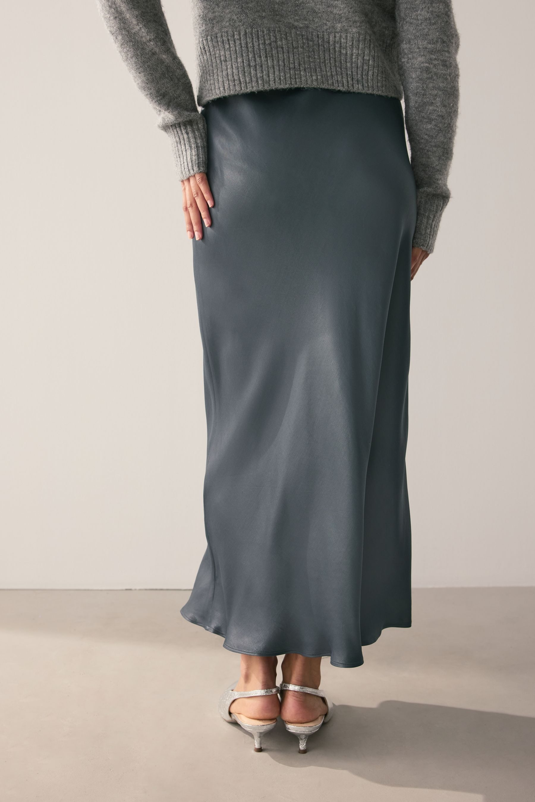 Next Midirock Satin-Midirock (1-tlg) günstig online kaufen