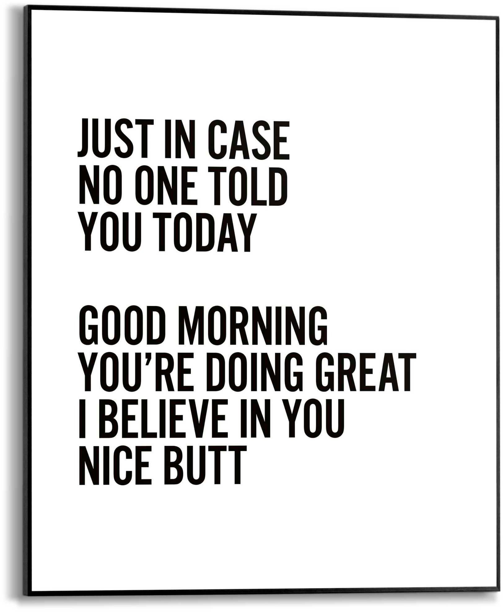 Reinders! Poster Nice Butt günstig online kaufen