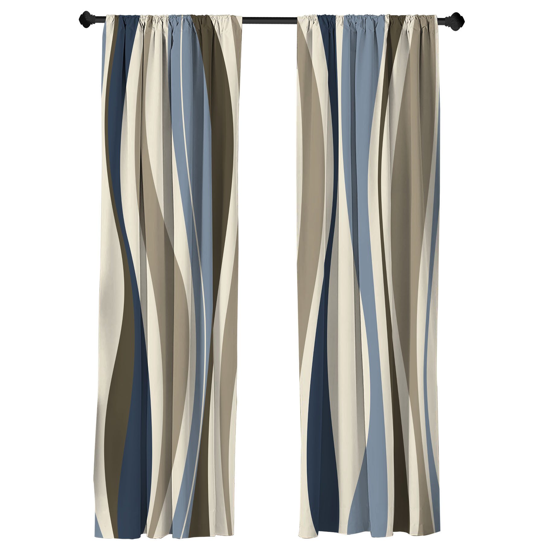 Abakuhaus Gardine Vorhang für Wohnzimmer Schlafzimmer Dekor, Microfaser, Vi günstig online kaufen