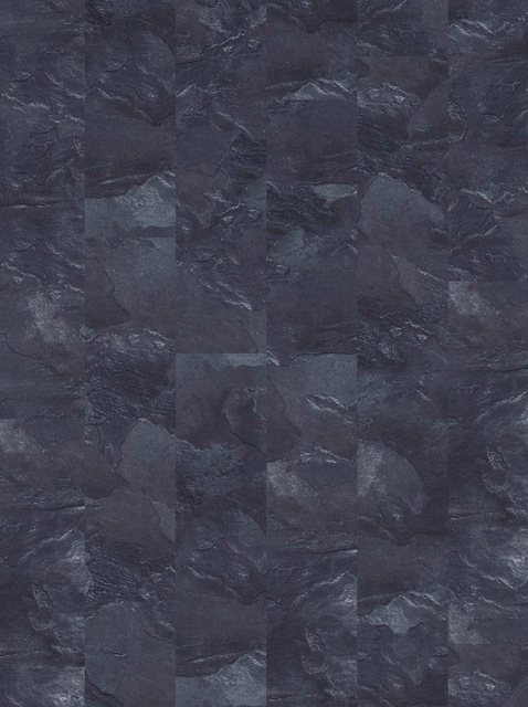 Teppichfliese »Velour Steinoptik Schiefer grau«, Infloor, rechteckig, Höhe 6 mm, 14 Stück, 4 m², 25 x 100 cm, selbsthaftend, für Stuhlrollen geeignet  - Onlineshop Otto