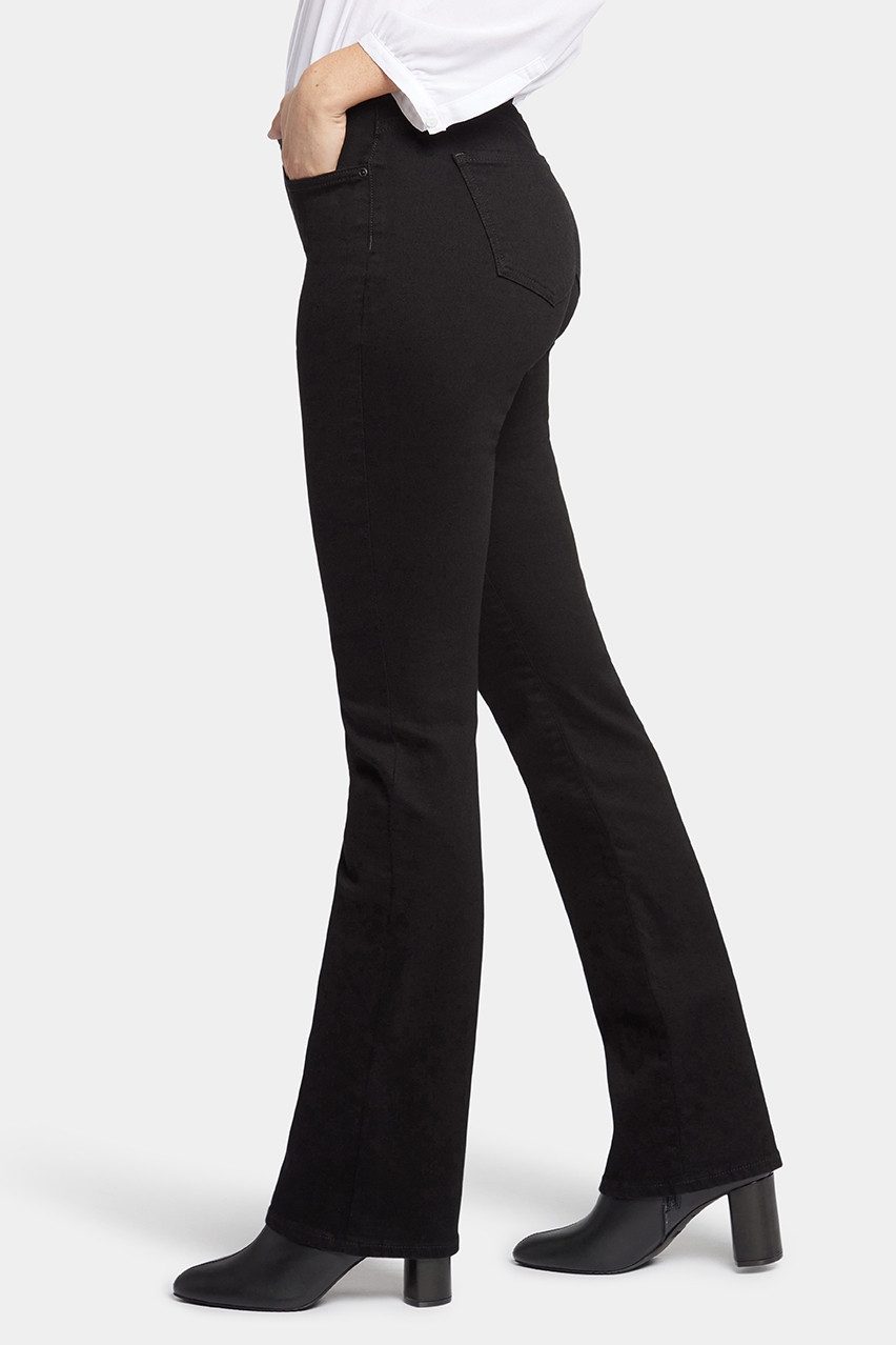 NYDJ Bootcut-Jeans Barbara Bootcut Jeans Schwarz Premium Denim (Tall)