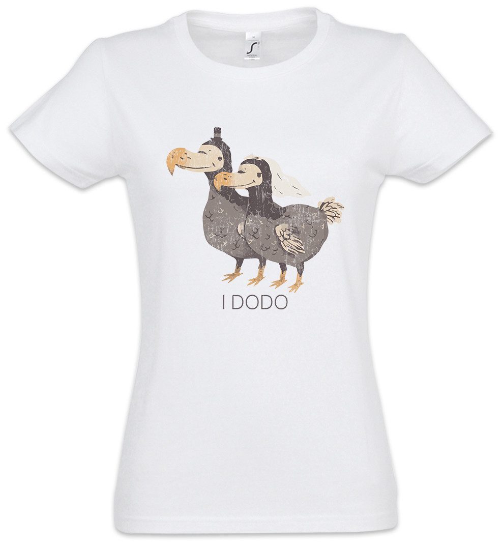 Print-Shirt I Dodo Damen T-Shirt Hochzeit Wedding Mariage Liebe Amour Love Couple