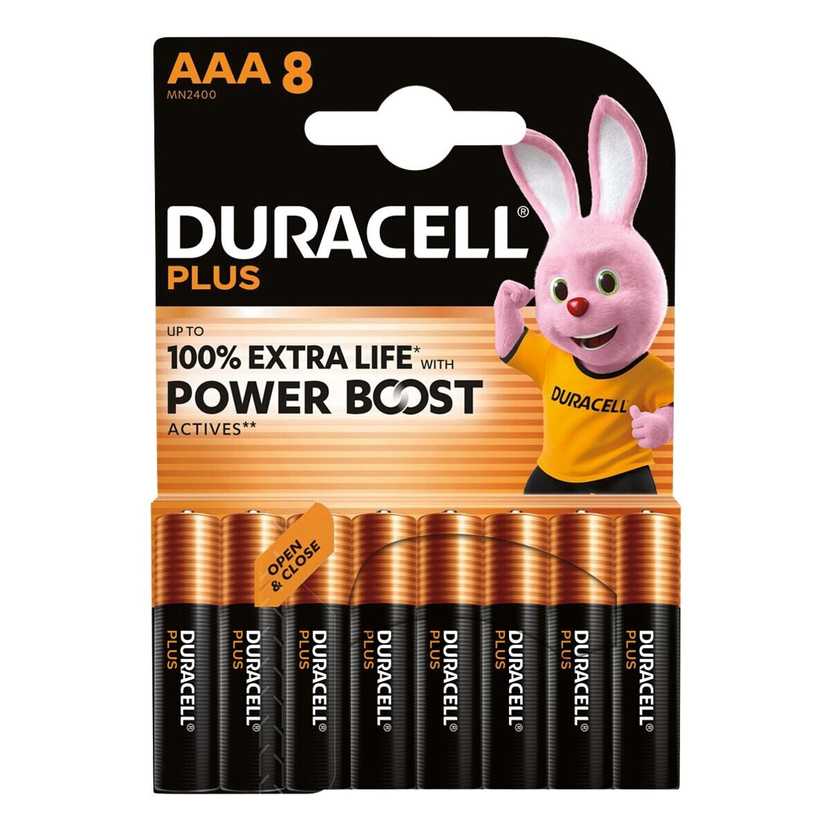 Duracell PLUS Batterie, (8 St), AAA