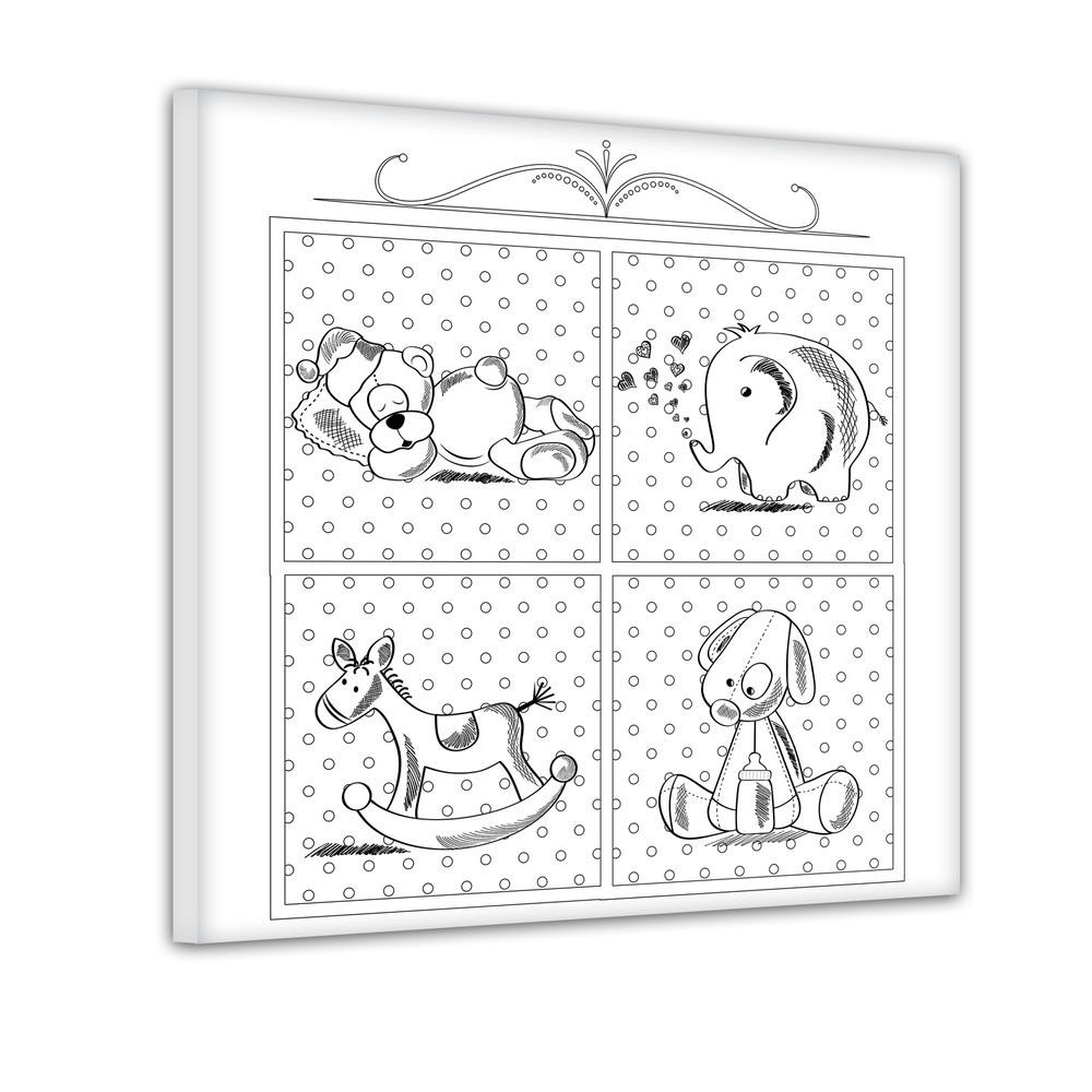 64 Kuscheltier Ausmalbild Malvorlagen für Kinder zum