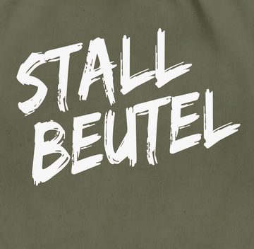 Shirtracer Turnbeutel Stallbeutel Distressed, Pferd