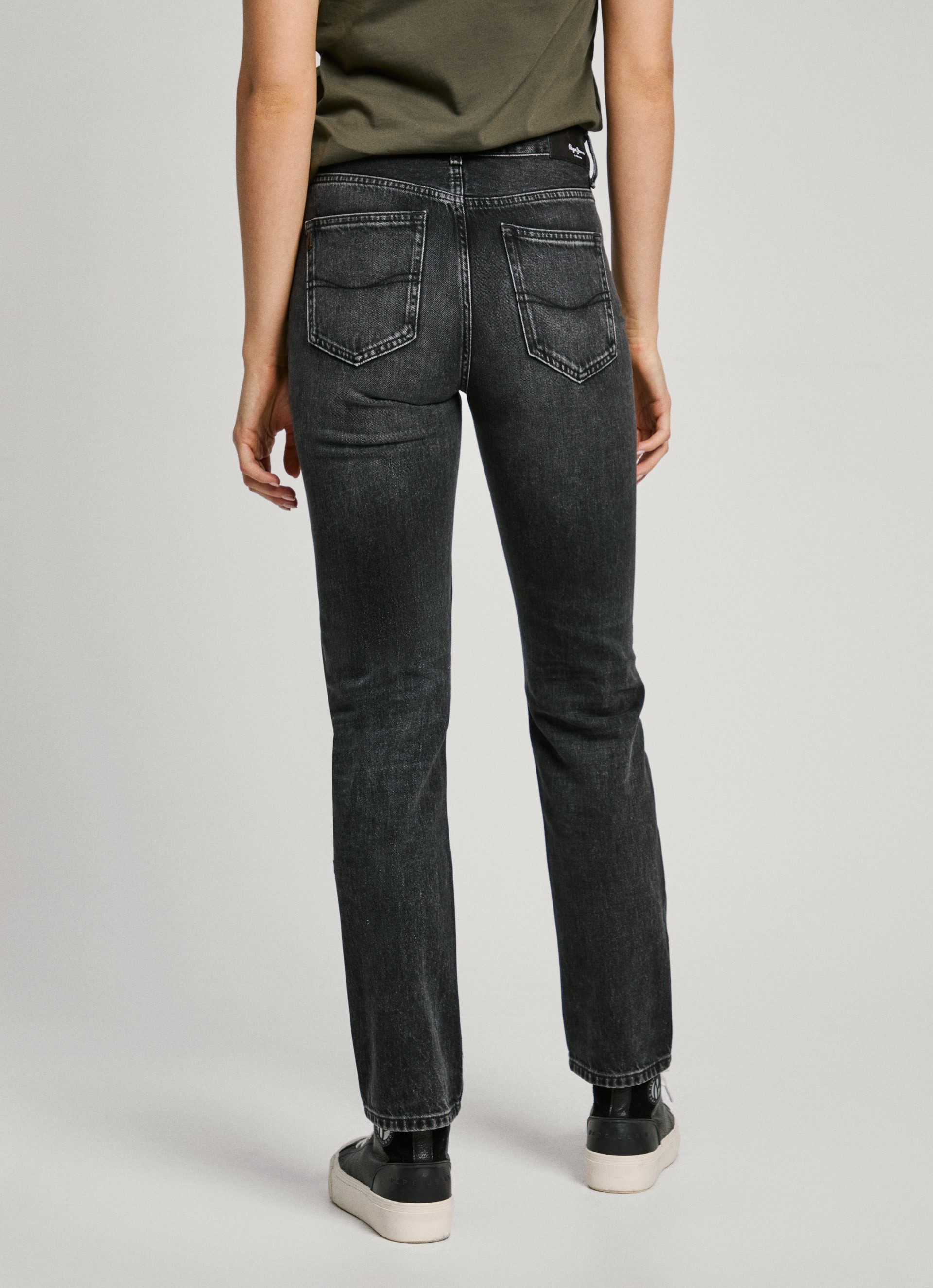 Pepe Jeans Straight-Jeans mit normaler Leibhöhe günstig online kaufen