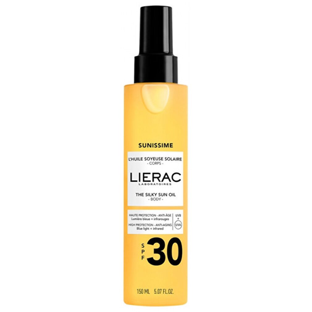 LIERAC Körperpflegemittel SUNISSIME Seidenöl-Sonnenschutz für den Körper SPF30 150 ml