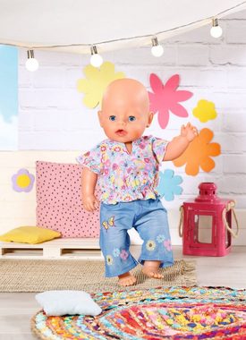 Baby Born Puppenkleidung Trend Jeans, 43 cm, mit Kleiderbügel