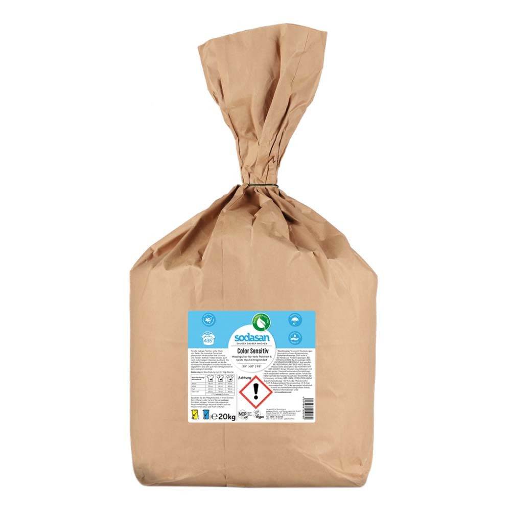 Sodasan Comfort Sensitiv Waschpulver Sack 20kg Spezialwaschmittel