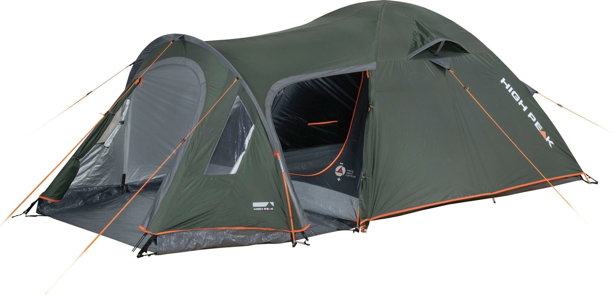 High Peak Kuppelzelt Zelt Kira 4.1, Personen: 4