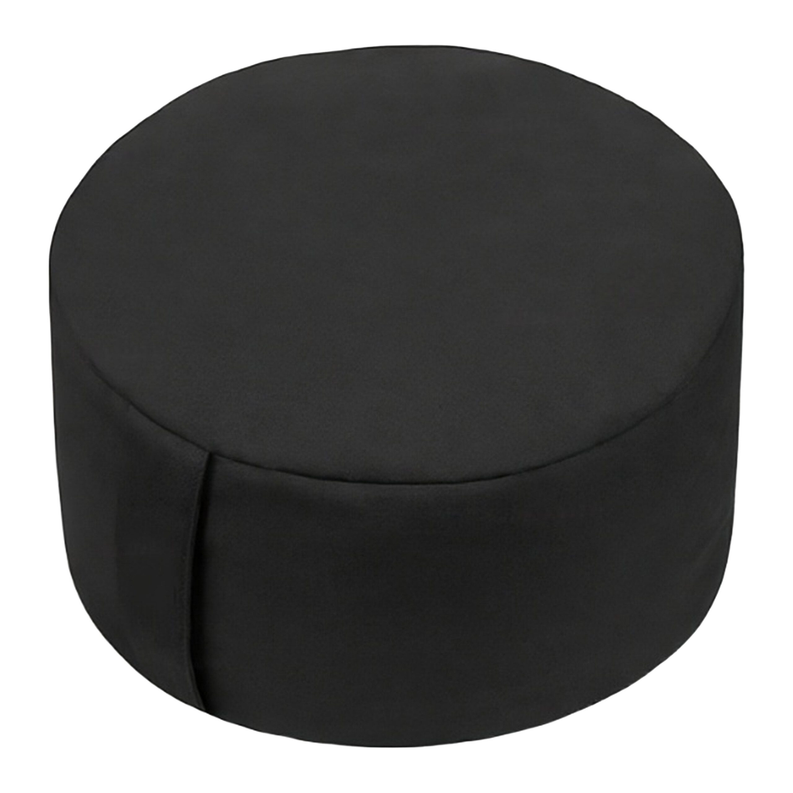 relaxdays Yogakissen Meditationskissen Yoga, schwarz