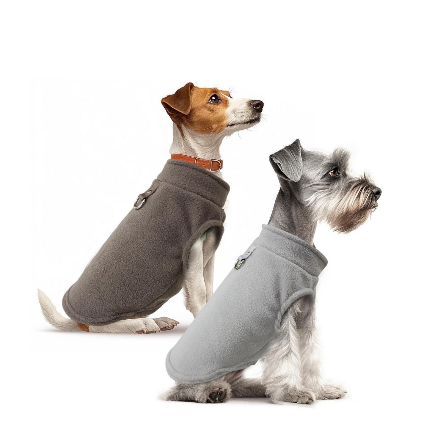 LuxusKollektion Hundepullover Hundepullover Fleece Weste Set XL