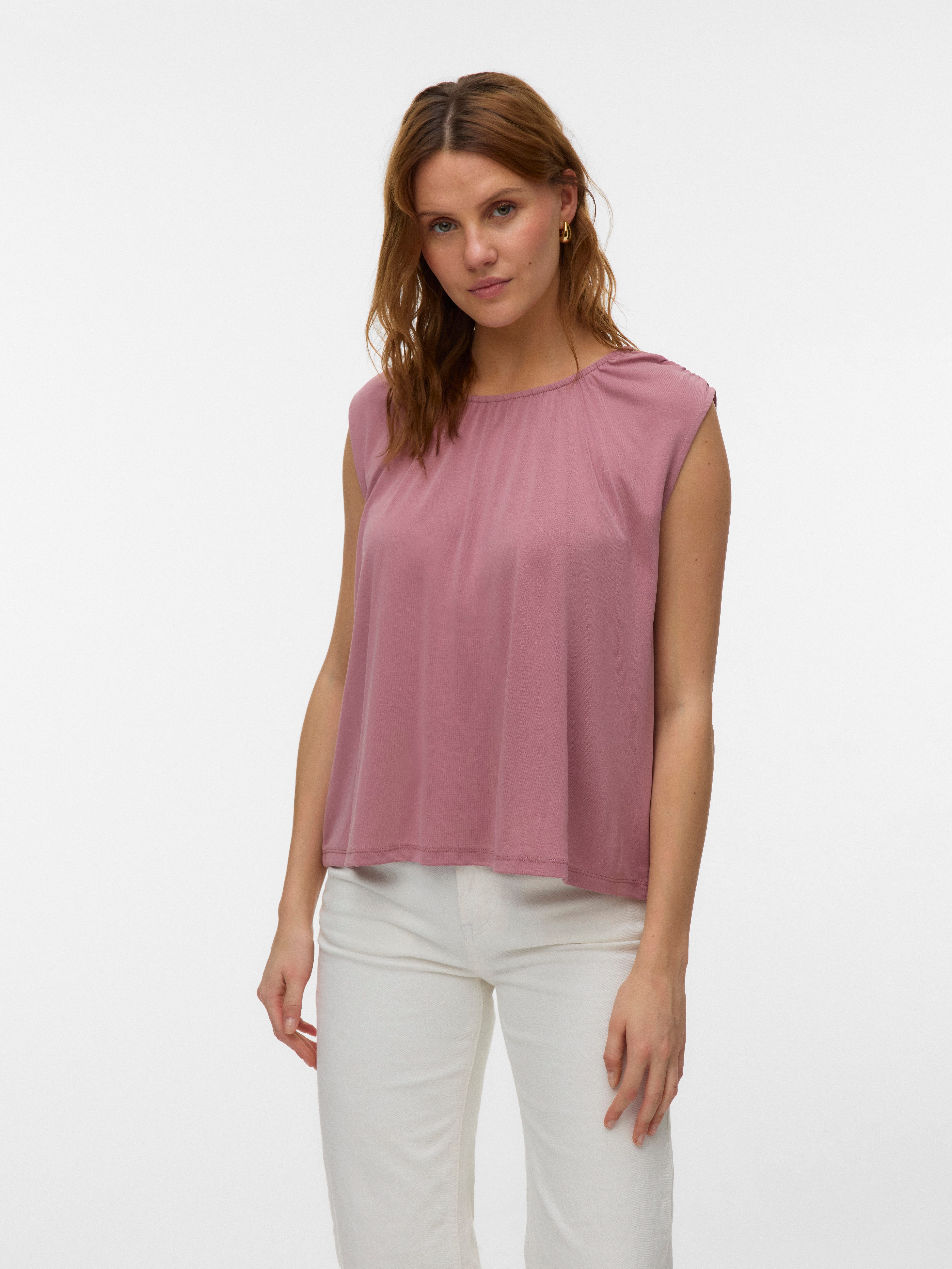 Shirttop VMFILLI SL TOP JRS NOOS