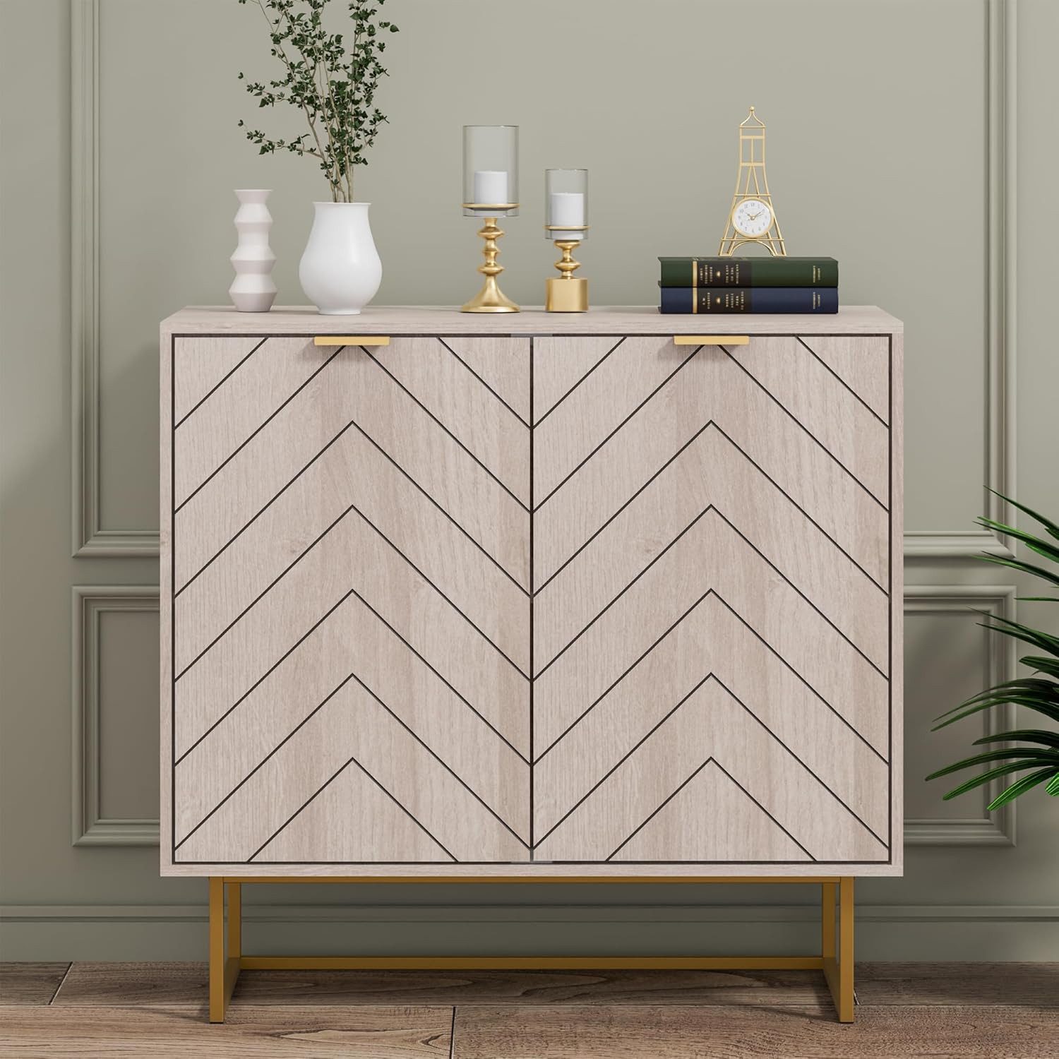 UEV Sideboard Kommode mit Türen Küchenschrank günstig online kaufen
