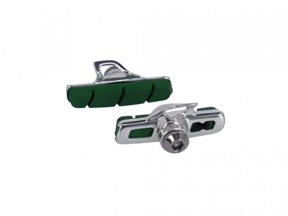 XLC Felgenbremse XLC Cartridge Road Bremsschuhe Campa 4er Set 55mm, MAO/Keramik/Exalith