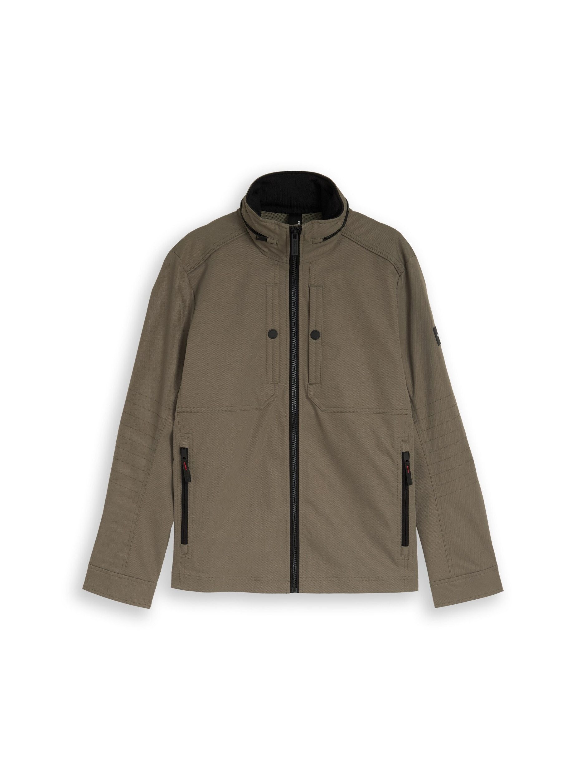 TOM TAILOR Denim Langjacke stand-up casual jacket