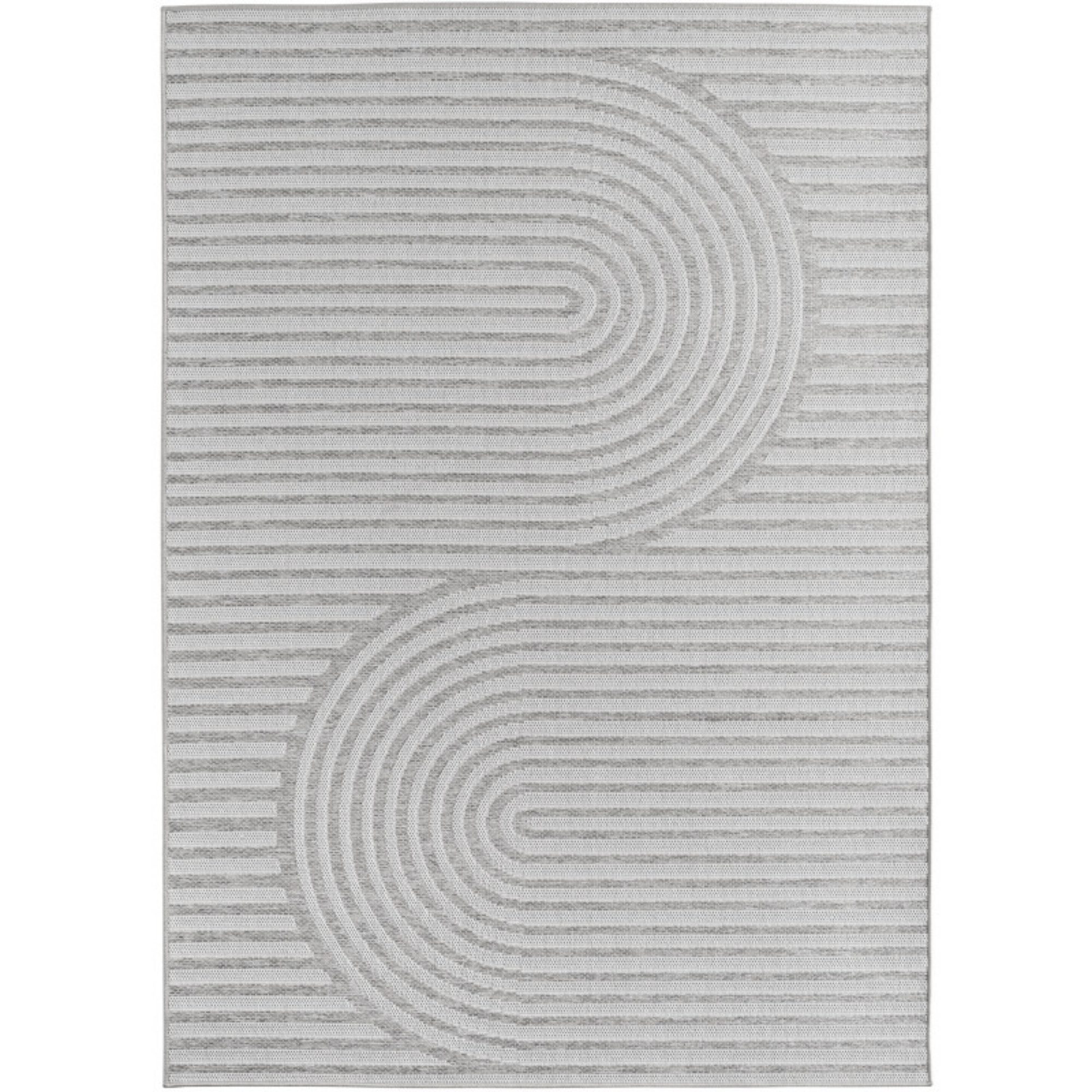 Homtex Outdoorteppich, 80 x 150 cm, Skandinavischer Outdoor Teppich für Balkon & Terrasse – Wetterfest