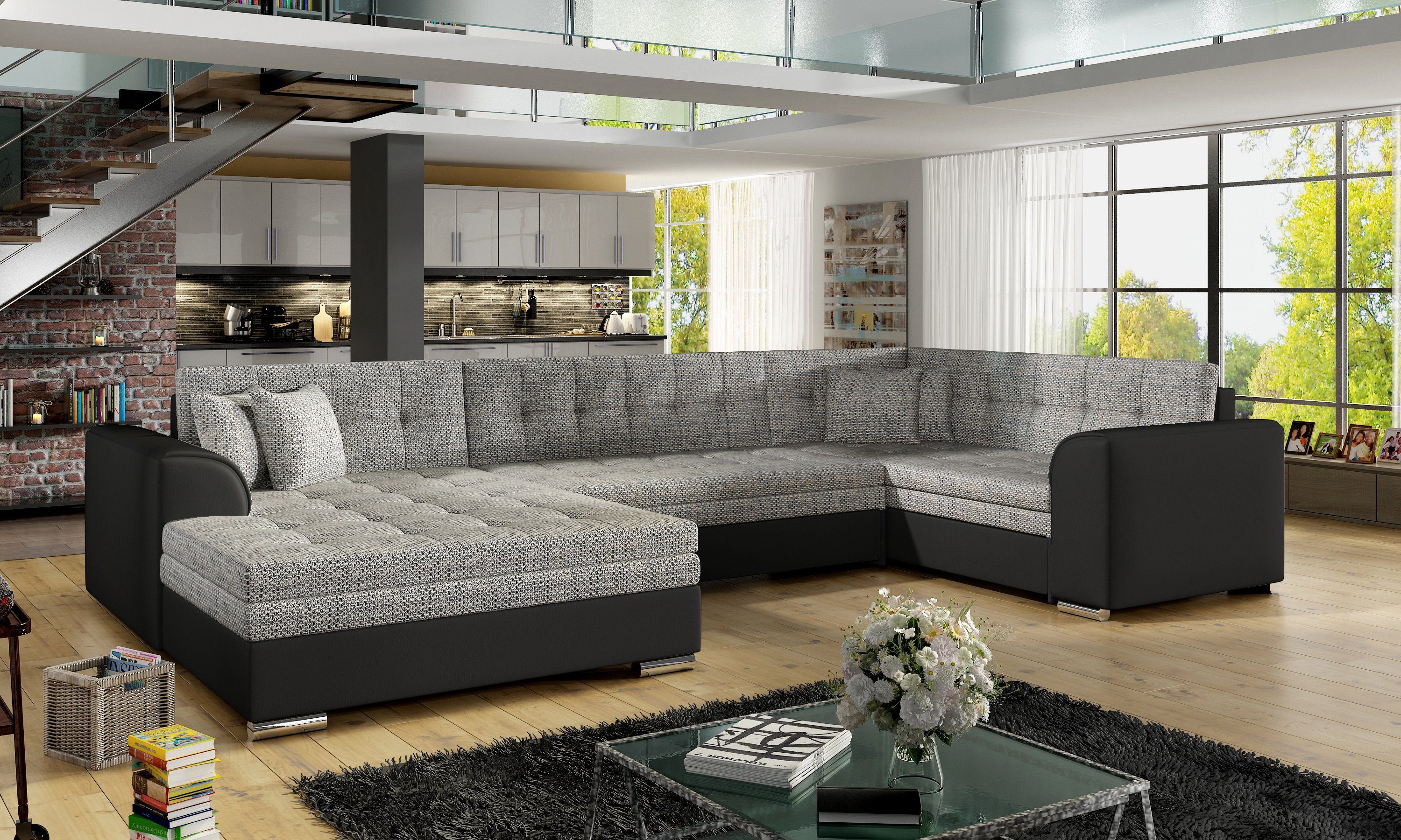Möbel für Dich Ecksofa Ecksofa Damario günstig online kaufen